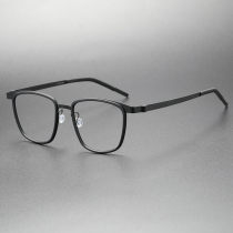 Titanium & TR Eyeglasses LE0247_Black