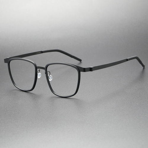 Titanium & TR Eyeglasses LE0247_Black