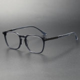 Acetate & Titanium Eyeglasses LE0211_Gray