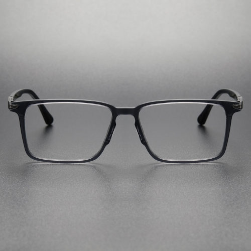 Acetate & Titanium Eyeglasses LE0210_Gray