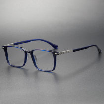 Acetate & Titanium Eyeglasses LE0222_Blue