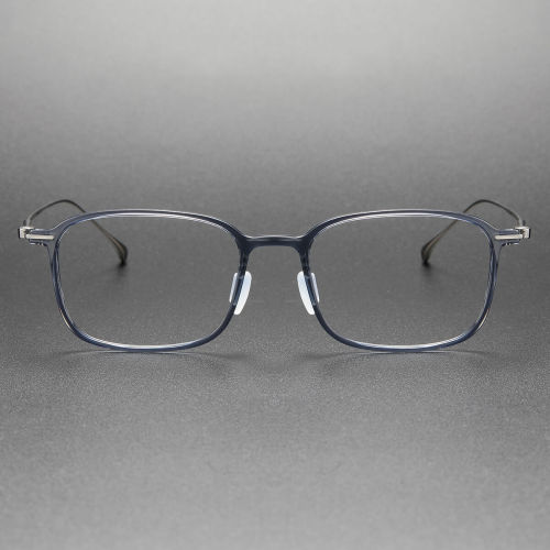 ULTEM & Titanium Eyeglasses LE0198_Gray & Blue