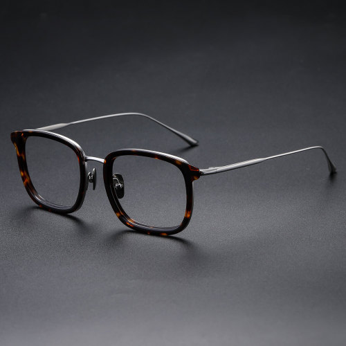 Acetate & Titanium Eyeglasses LE0204_Tortoise