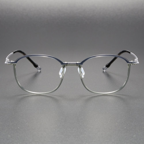 ULTEM & Titanium Eyeglasses LE0202_Gray & Green