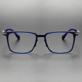 Acetate & Titanium Eyeglasses LE0209_Blue