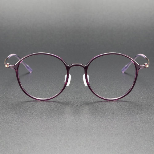 ULTEM & Titanium Eyeglasses LE0194_Purple