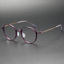 ULTEM & Titanium Eyeglasses LE0194_Purple