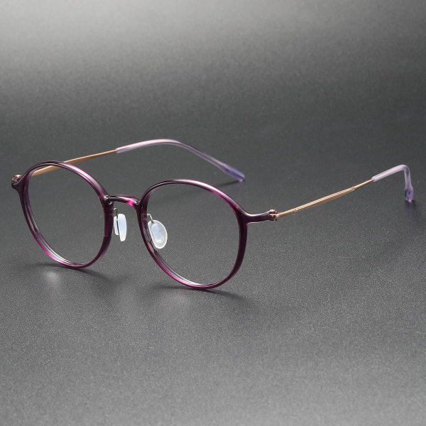 ULTEM & Titanium Eyeglasses LE0194_Purple