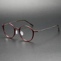 ULTEM & Titanium Eyeglasses LE0194_Red