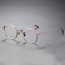 Titanium Eyeglasses LE0140_Rose Gold