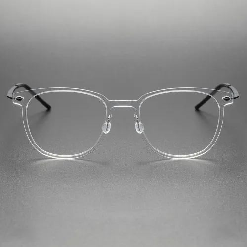 Titanium & Nylon Eyeglasses LE0125_Clear