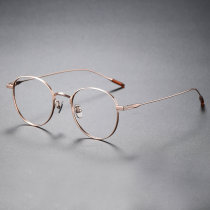 Titanium Eyeglasses LE0139_Rose Gold