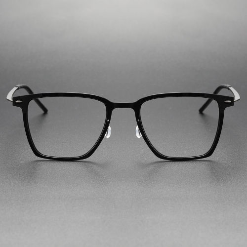 Titanium & Nylon Eyeglasses LE0126_Gloss Black