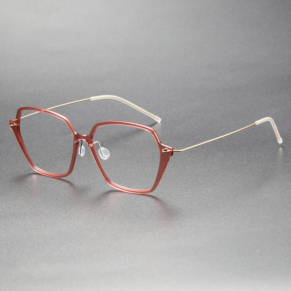 Titanium & Nylon Eyeglasses LE0130_SPink