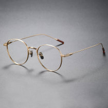 Titanium Eyeglasses LE0139_Gold