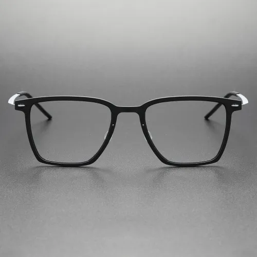 Titanium & Nylon Eyeglasses LE0126_Black