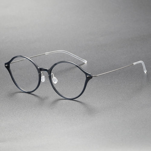 Titanium & Nylon Eyeglasses LE0127_Dark Gray
