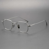 Titanium Eyeglasses LE0144_Silve Titanium Eyeglasses LE0144_Silve