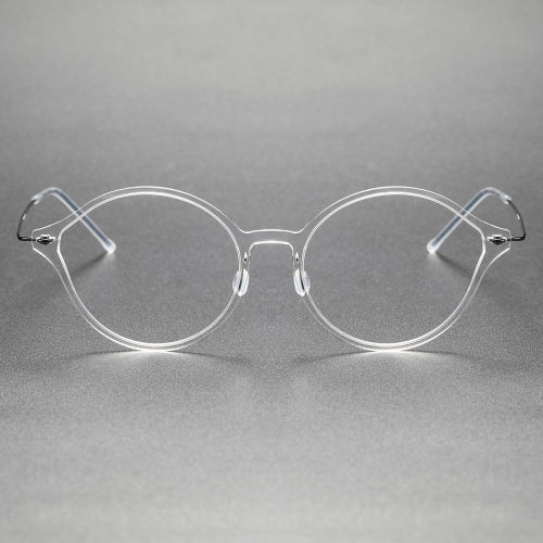 Titanium & Nylon Eyeglasses LE0127_Clear