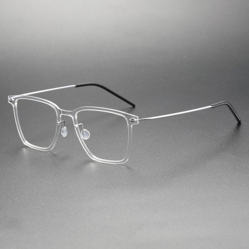 Titanium & Nylon Eyeglasses LE0126_Clear