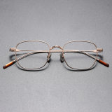 Titanium Eyeglasses LE0140_Rose Gold