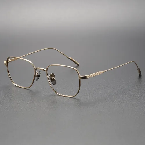 Titanium Eyeglasses LE0144_Gold
