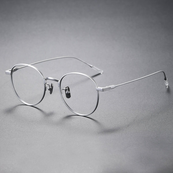 Titanium Eyeglasses LE0139_Silver