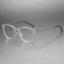 Titanium & Nylon Eyeglasses LE0125_Clear