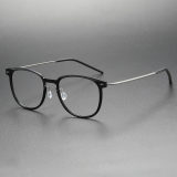 Titanium & Nylon Eyeglasses LE0125_Black