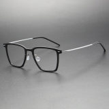 Titanium & Nylon Eyeglasses LE0126_Black