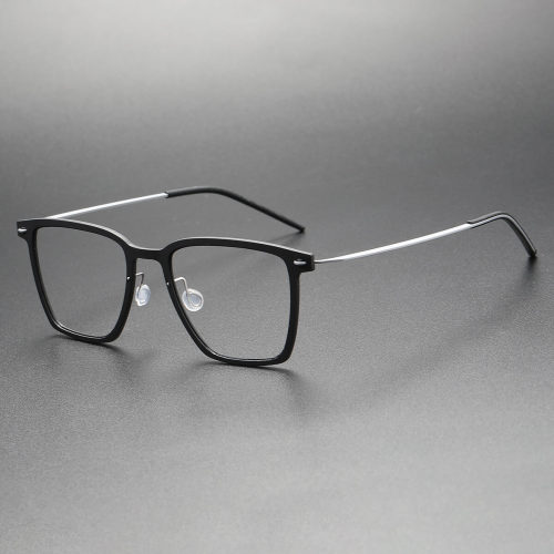 Titanium & Nylon Eyeglasses LE0126_Black