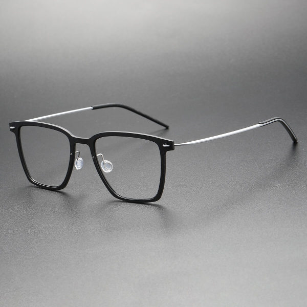 Titanium & Nylon Eyeglasses LE0126_Black