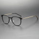 Titanium & Nylon Eyeglasses LE0125_Black & Gold