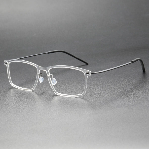 Titanium & Nylon Eyeglasses LE0124_Clear