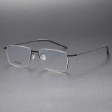 Titanium Eyeglasses LE0100_ Black