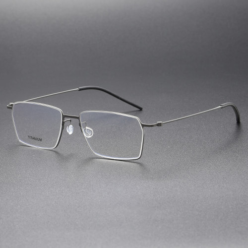 Titanium Eyeglasses LE0100_Gunmetal