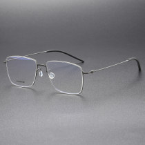 Titanium Eyeglasses LE0098_Gunmetal