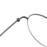 Round Titanium Glasses LE1175_Black
