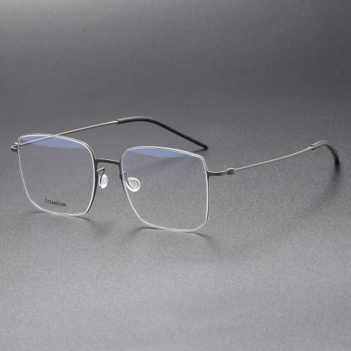 Titanium Eyeglasses LE0102_Gunmetal