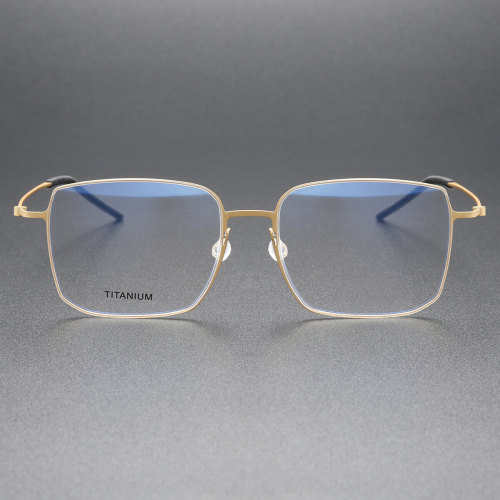 Titanium Eyeglasses LE0102_Gold