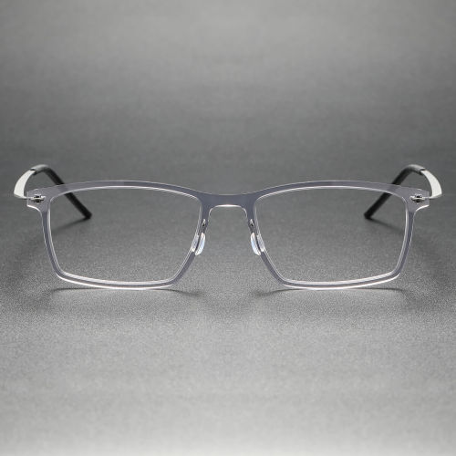 Titanium & Nylon Eyeglasses LE0124_Gray