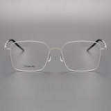 Titanium Eyeglasses LE0106_Silver