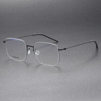 Titanium Eyeglasses LE0102_Black