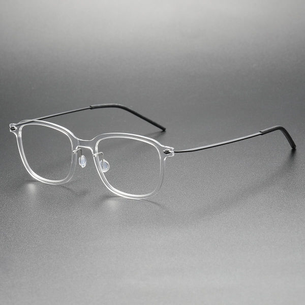 Titanium & Nylon Eyeglasses LE0116_Clear