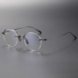 Rimless Titanium Eyeglasses LE0112_Black