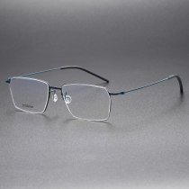 Titanium Eyeglasses LE0100_Blue