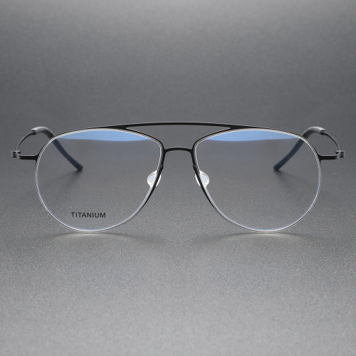 Titanium Eyeglasses LE0096_Black