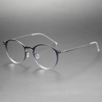 Titanium & Nylon Eyeglasses LE0123_Light Gray