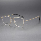 titanium Eyeglasses LE0094_Gold