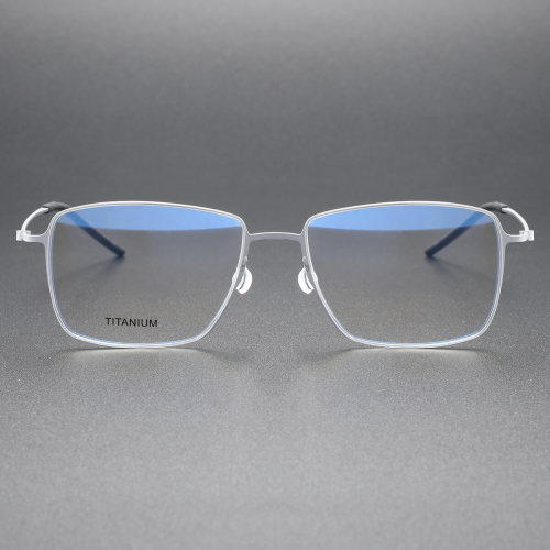 Titanium Eyeglasses LE0098_Silver